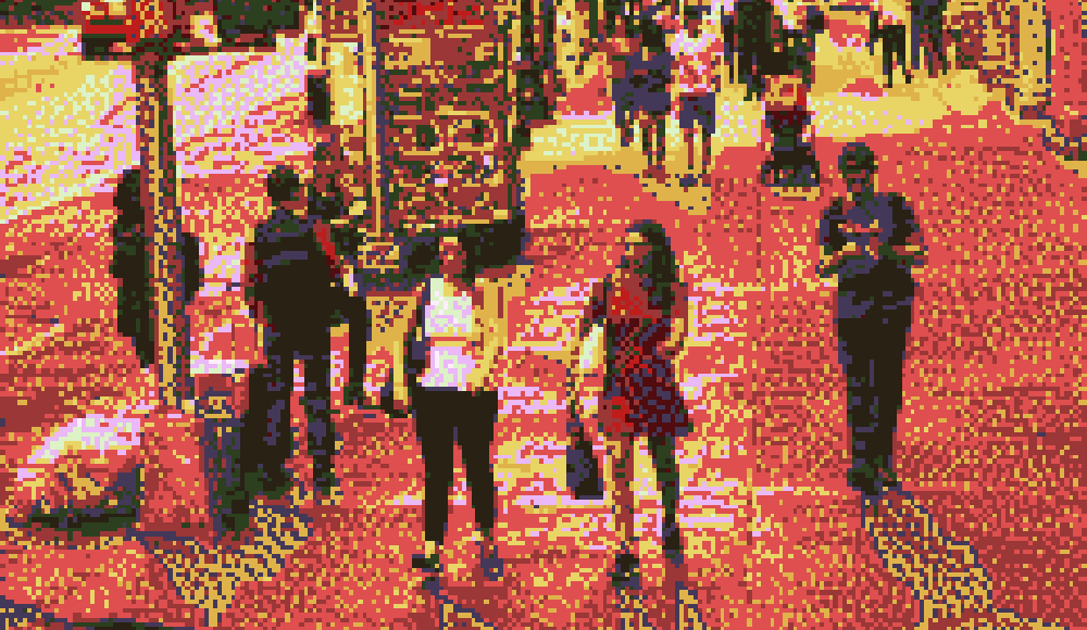 Dithermark image output example